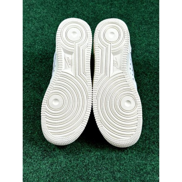 Nike Air Force 1 Mid Cut Out Stars Summit White Womens Size 6 DV3451-100 - Picture 7 of 8